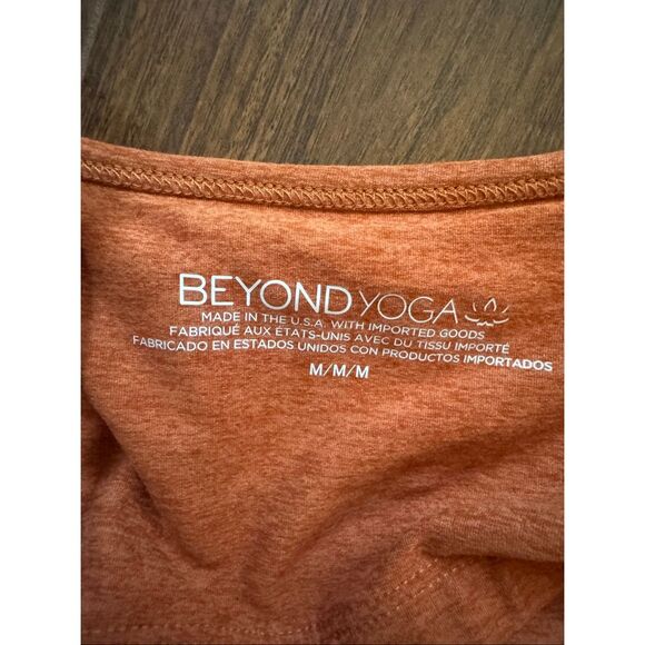 Beyond Yoga M Spacedye Uplevel Midi Jumpsuit size Medium in Warm Clay Heather - Picture 4 of 5